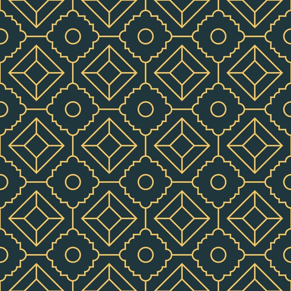 Luxury Grid Ornament Pattern