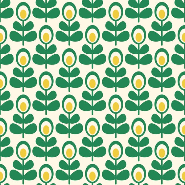 Modern Botanical Seamless Pattern