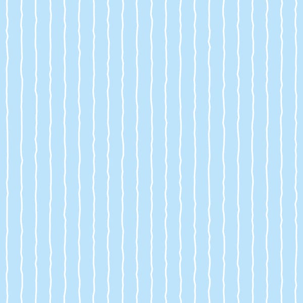 Pastel Blue Wavy Stripes Pattern