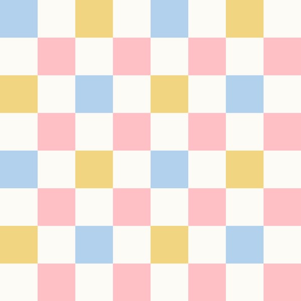Pastel Checker Pattern