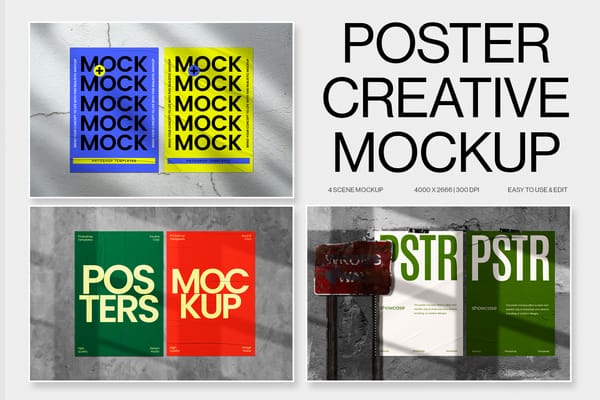 Poster Creative Mockup