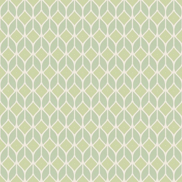 Geometric Foliage Pattern