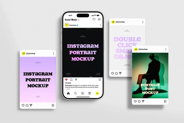 Simple Social Media Mockup