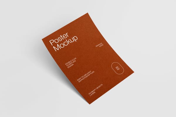 Elegant Branding Poster Mockup