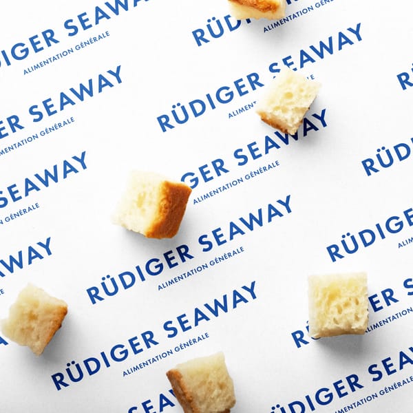 Bread on Wrap Paper Mockup