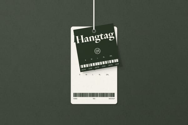 Premium Hangtag Mockup