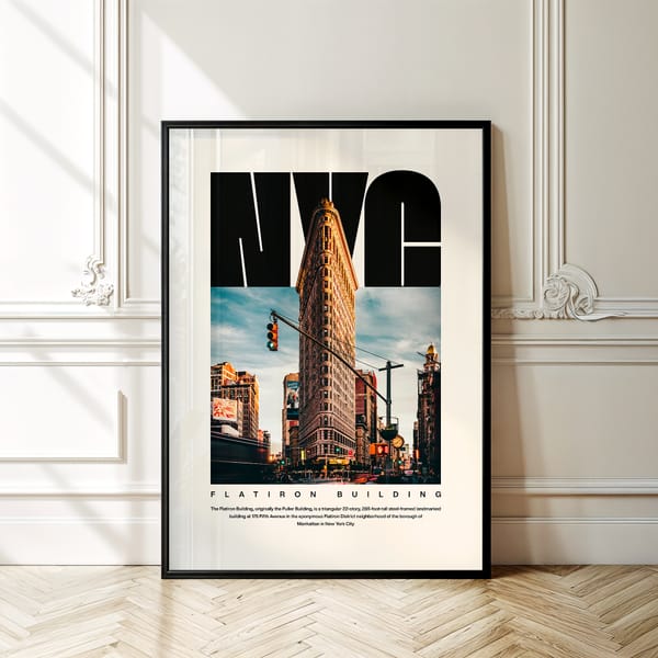 A0 Frame Mockup In Luxury Interior