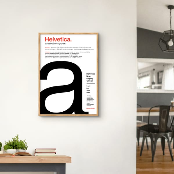 A2 Frame Mockup Home Living