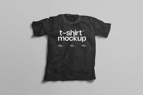 Realistic T-Shirt Mockup