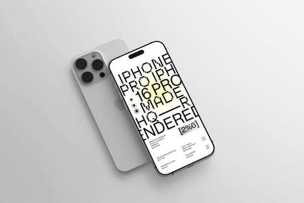 iPhone 16 Pro Max Mockup