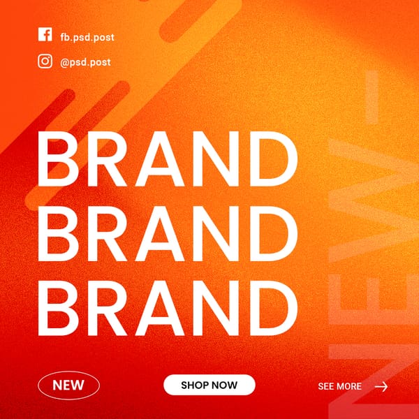 Brand Instagram Post Template