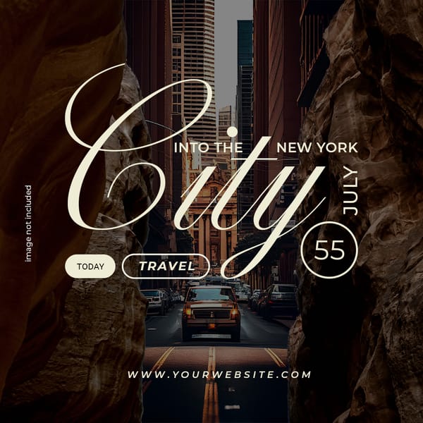 City Instagram Post Template