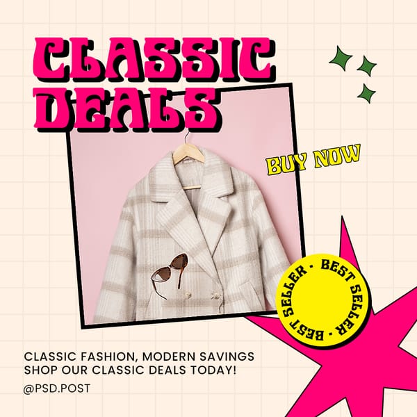 Classic Deals Pynix Instagram Post