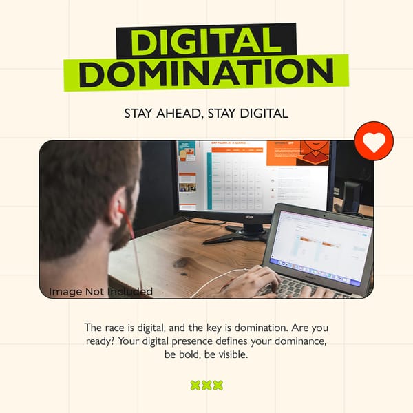 Digital Domination Klicka Instagram Post