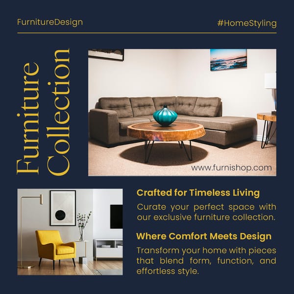 Furniture Majesty Instagram Post Template