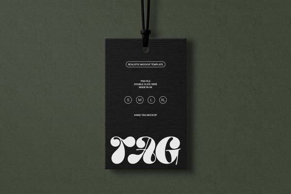 Hang Tag Mockup