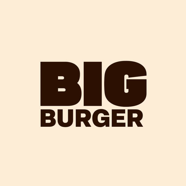 Logo Big Burger Instagram Post