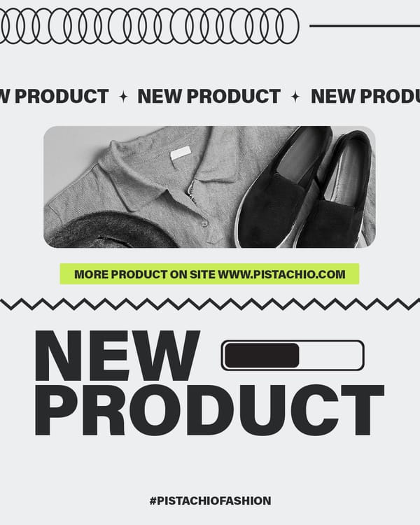 New Product Pistachio Instagram Post