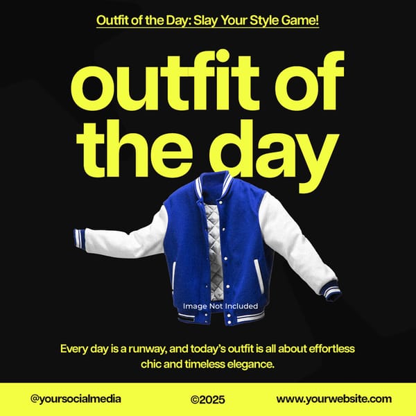 Outfit Of The Day Fashion Voren Instagram Post