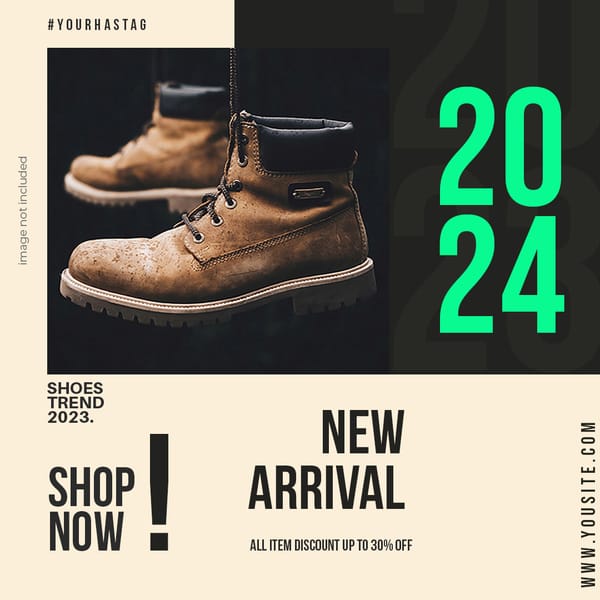 Shoes Trend Instagram Post Template
