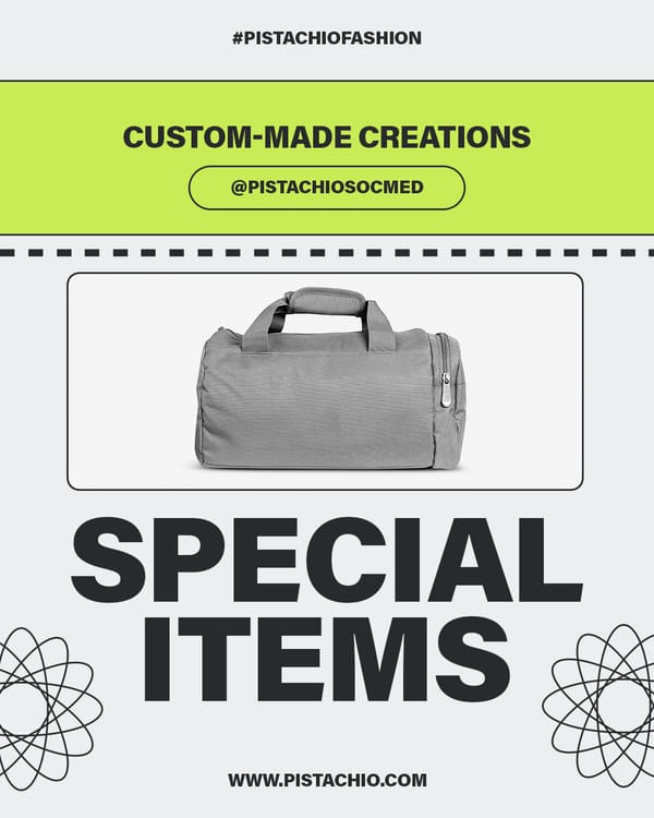 Special Items Pistachio Instagram Post