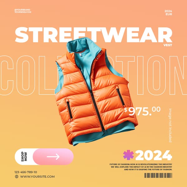 Streetwear Collection Instagram Post Template