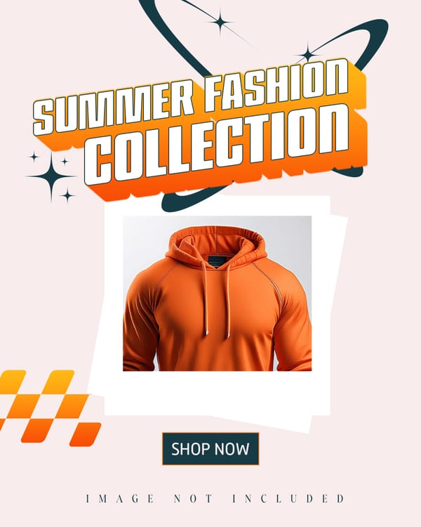 Summer Fashion Collection Blovax Instagram Post