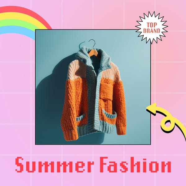 Summer Fashion Top Brand Instagram Post