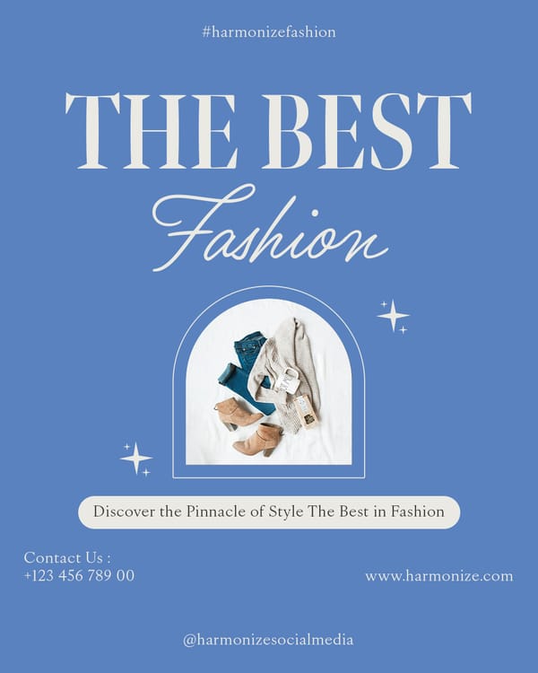 The Best Fashion Harmonize Instagram Post