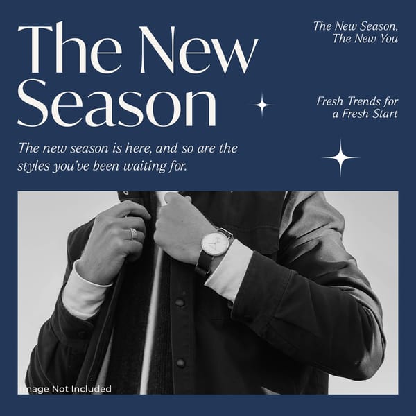 The New Season Fashion Aurine Instagram Post