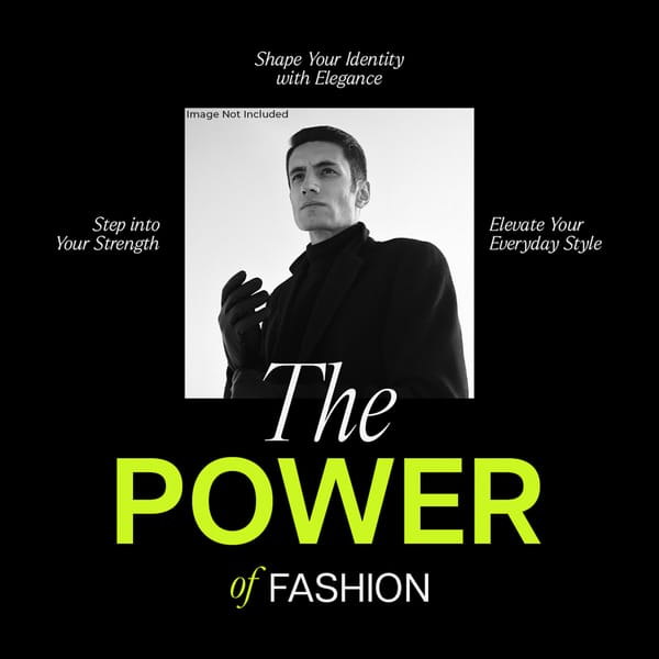 The Power of Fashion Neoverse Instagram Post