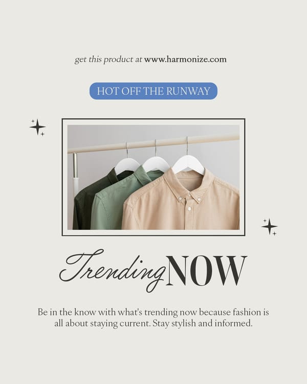 Trending Now Harmonize Instagram Post