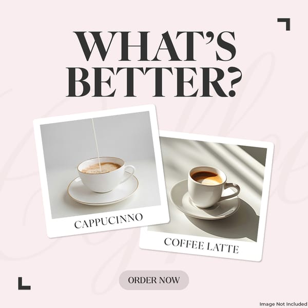 What's Better Coffee Brewal Instagram Post