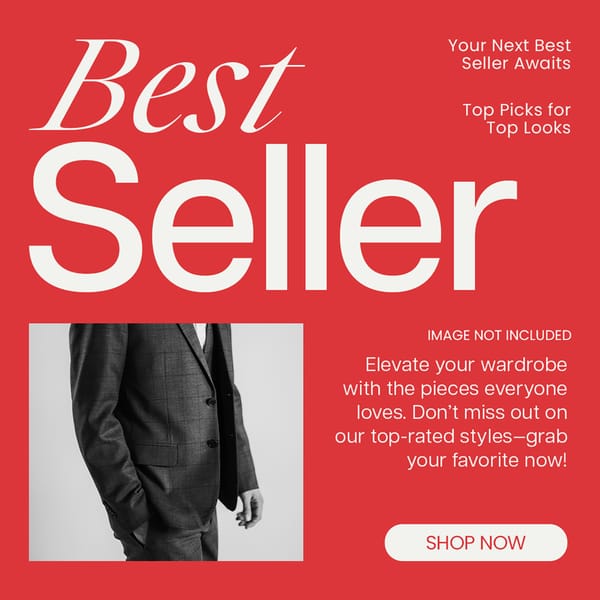 Best Seller Flameluxe Instagram Post