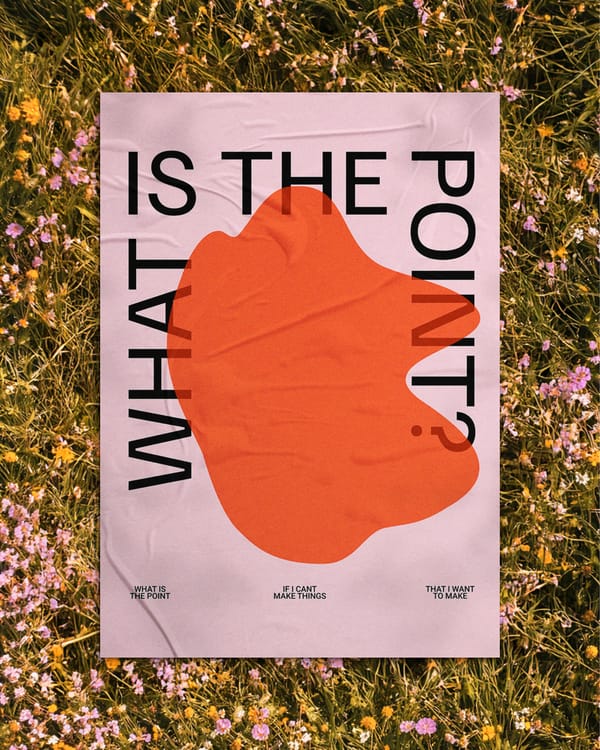 Nature Background Poster Mockup