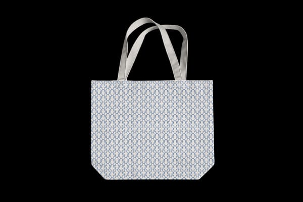 Realistic Fabric Bag Mockup