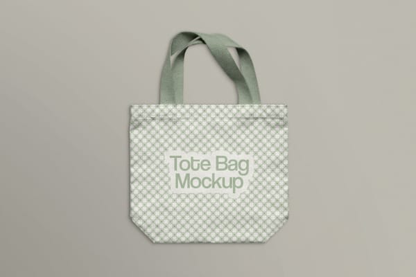 Lifestyle Tote Bag Mockup