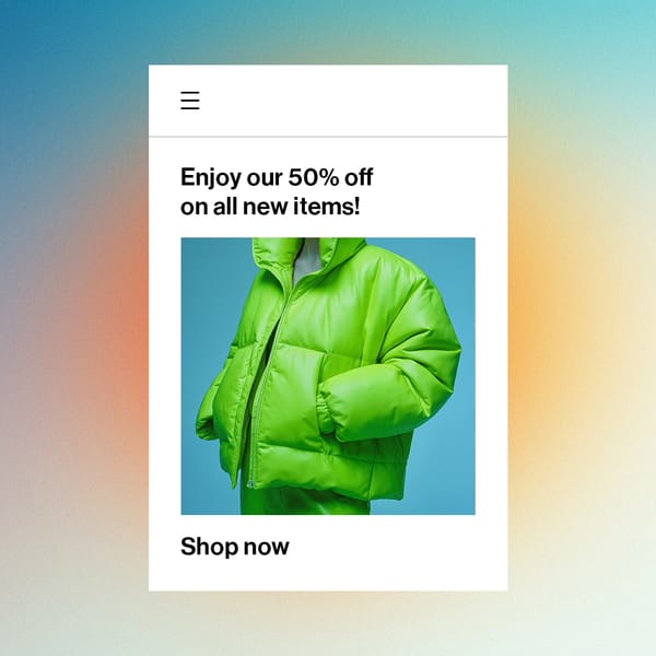 Discount Sale Gradient Instagram Post