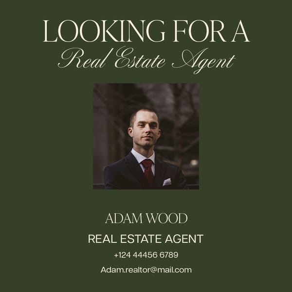 Looking For A Realtor Property Instagram Post