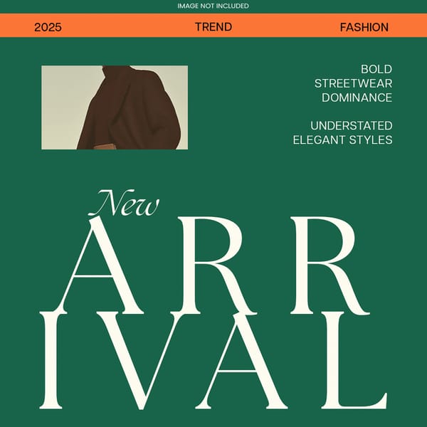 New Arrival Orange Glow Instagram Post