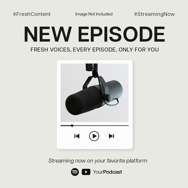 New Episode Minica Podcast Instagram Post