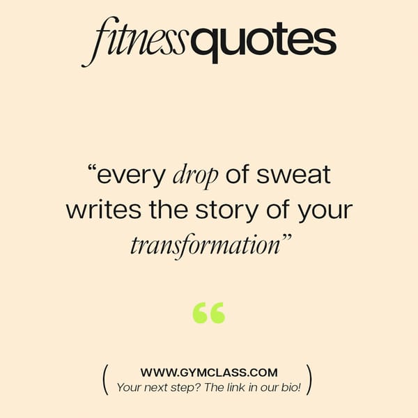 Quotes Fitness Coach Instagram Post