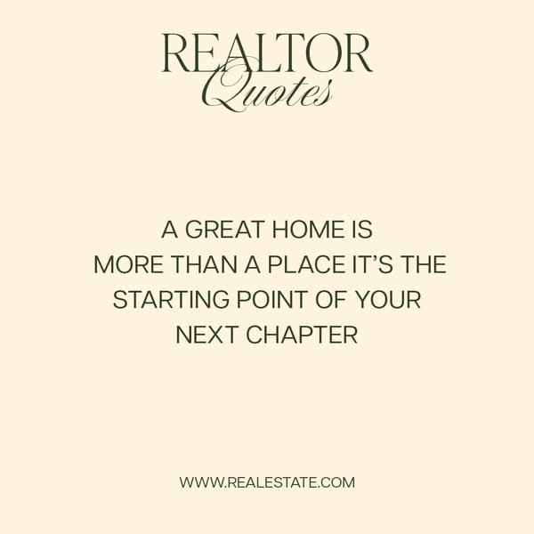 Realtor Quote Property Instagram Post