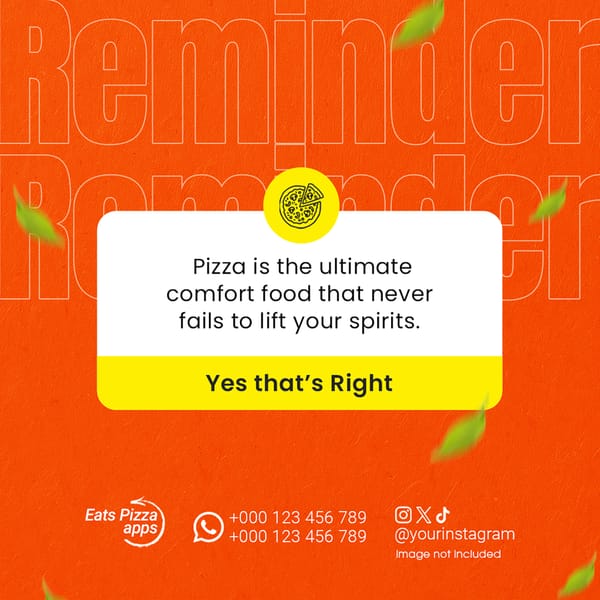 Reminder Instagram Post Templates