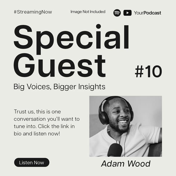 Special Guest Minica Podcast Instagram Post