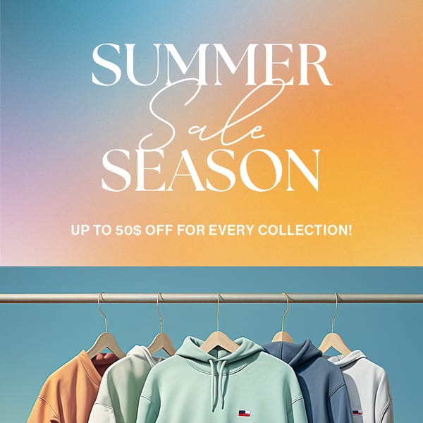Summer Season Sale Gradient Instagram Post