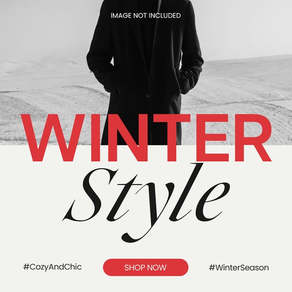 Winter Style Flameluxe Instagram Post